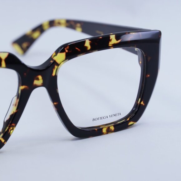 ?️ New Bottega Veneta BV1032O 002 Eyeglasses - Havana Frame 52mm main image 7